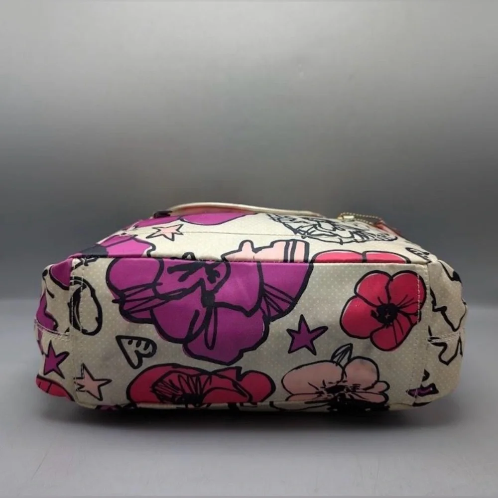 Coach Poppy Kyra Floral Backpack